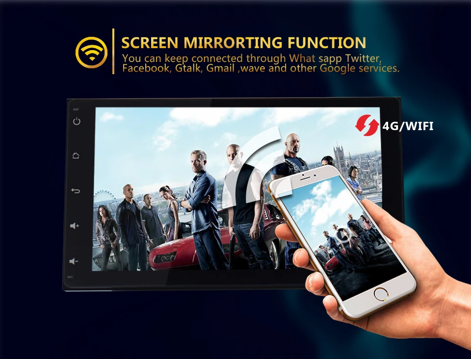 Clearance KiriNavi 9.0" Touch Display Android 8.0 For Toyota Sienna 2015-2018 Car Radio Audio GPS Navigation Multimedia Play 4