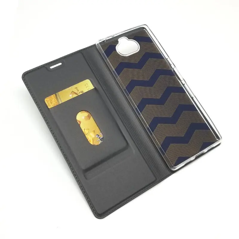 Для sony Xperia 10 Plus Магнитный флип-чехол бумажник кожаный телефон аксессуар для sony Xperia XA3 Ультра чехол карта чехол с зажимом Etui