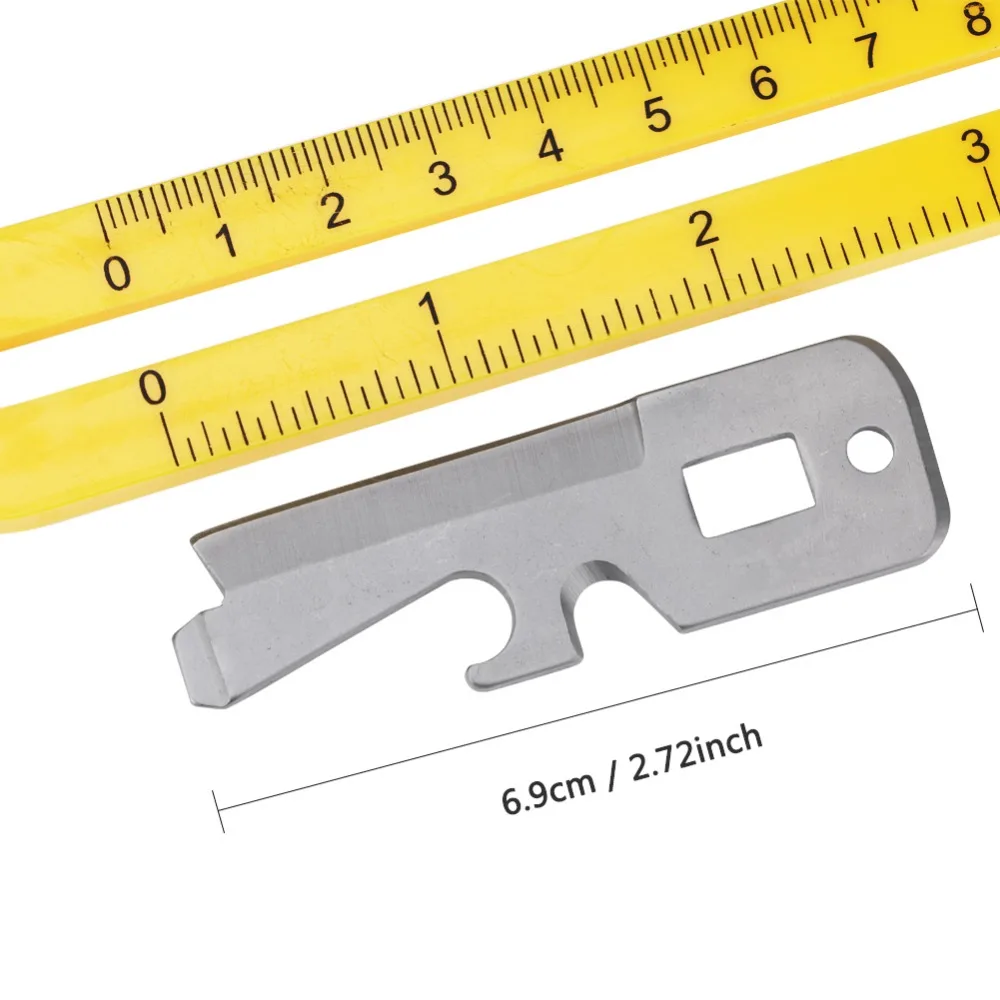 Многофункциональная Кредитная карта открывалка для пивных бутылок из нержавеющей стали открывалка для бутылок Открытый походный нож для выживания кухонный инструмент аксессуар