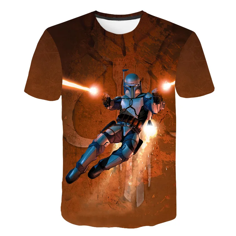 

BIAOLUN High Quality Man T Shirt Star Wars Cartoons Clothing Movie 3d T-shirts Men Adult Darth vader Funny TShirts For TeenBoys