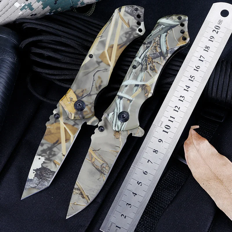 

Folding Knife Tactical Hunting Camping Blade Multi High Hardness Survival Knife