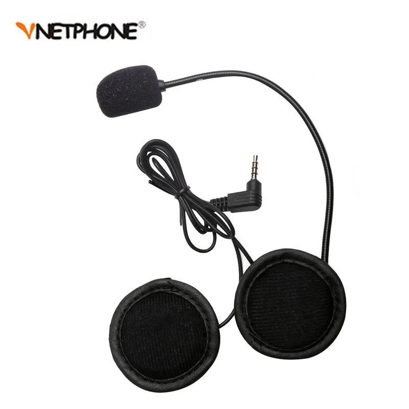 Vnetphone 3 5 мм микрофон Динамик гарнитуры и шлем домофон клип для V4 V6 мотоцикл Bluetooth