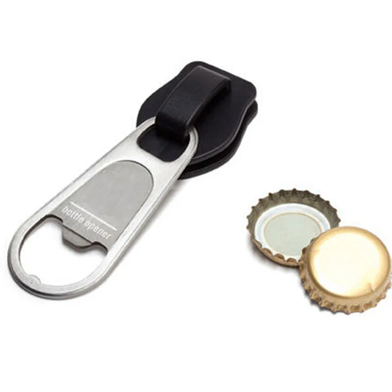 

Creative Magnet Zipper Shaped Decorative Fridge Magnets Multifunction Bottle Opener Message Card Posted Magnetic Stickers Gift