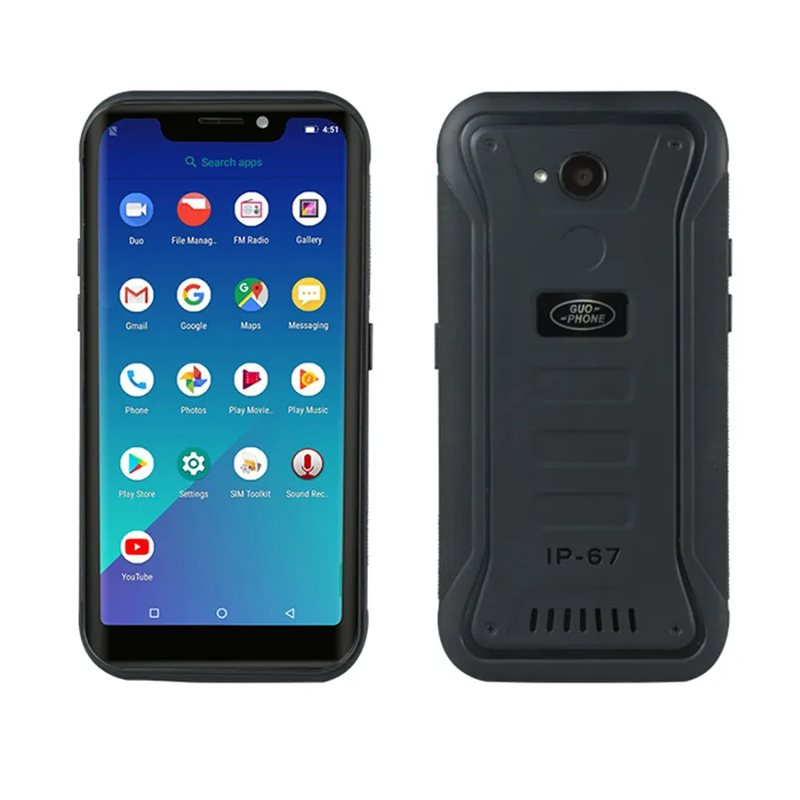 Guophone X3 V9 X2 плюс IP67 Водонепроницаемый Мобильный телефон 5 &quotHD + 19:9 MT6739 4 ядра 2 GB 16