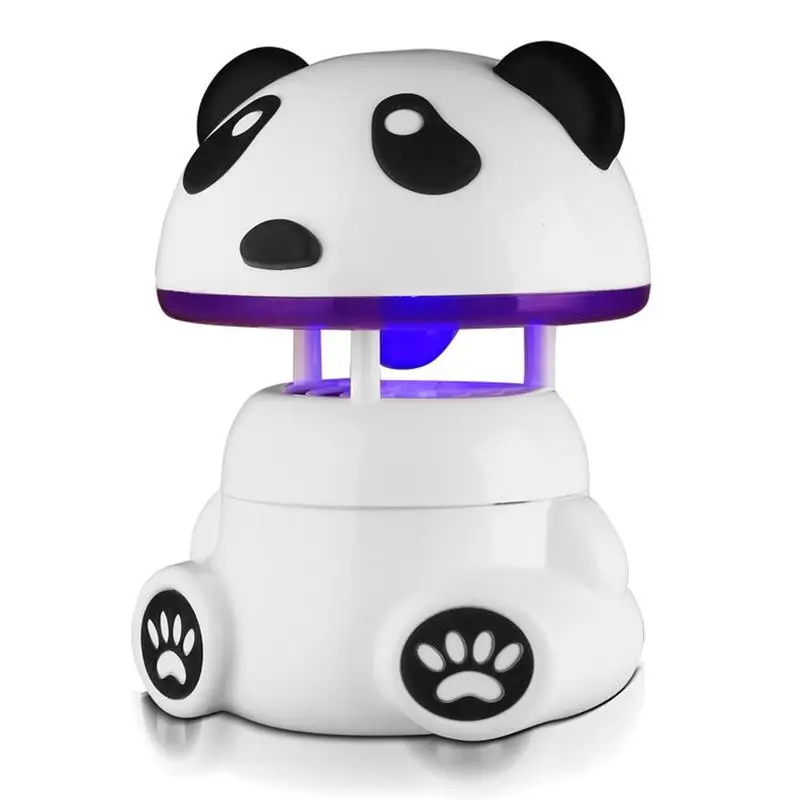 Chiclits USB Panda Mosquito Killer Light LED Insect Trap Lamp Mosquito Pest Moth Inhaler Household Indoor Bug Zapper For Baby (8)