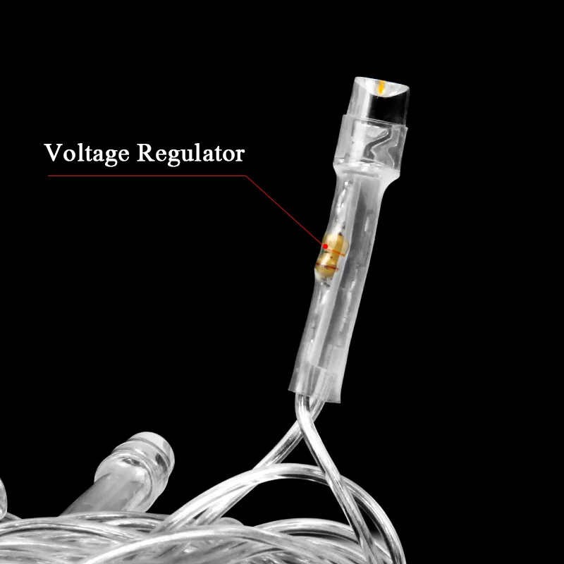 220V светодиодный Сказочный светильник рождества Открытая струна светильник s гирлянда 10 м/20 м возможностью погружения на глубину до 30 м 50 м 100 м Водонепроницаемый Свадебная вечеринка дерево праздничное лампа ЕС