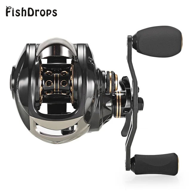 Best Offers Fishdrops XLSDLCT Fishing Reel 7.2:1 Carbon Fiber Baitcasting Reel 17 + 1 Ball Bearing Carp Fishing Left / Right Hand Bait Best Offers Fishdrops XLSDLCT Fishing Reel 7.2:1 Carbon Fiber Baitcasting Reel 17 + 1 Ball Bearing Carp Fishing Left / Right Hand Bait