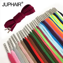 1 пара детских хлопковых колготок, цветные шнурки для обуви новые 8 мм Широкий плоские шнурки обуви для мужчин спортивная Пеший Туризм Спортивные Ботинки Шнурки с металлическим наконечником с фактурой в виде классическая шнуровка