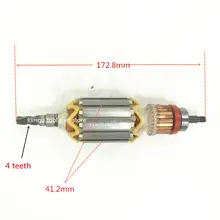 AC 220-240 V ротор якорь электродвигателя для MAKITA 516328-1 HR4000C HR4040C роторный молоток