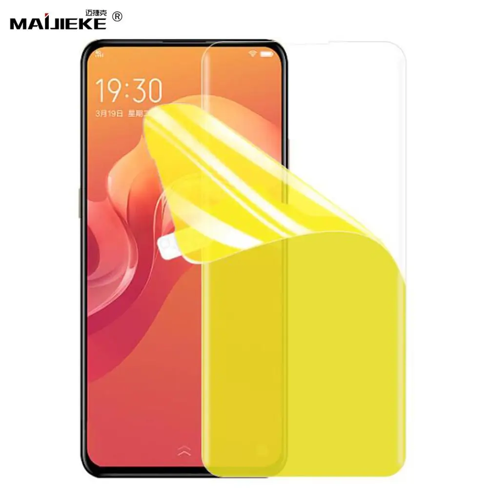 

3D Full Cover Front Hydrogel Film for VIVO iqoo X27 V15 pro X23 X21s X20 plus Xplay 6 Y85 Y97 V11i Soft TPU Screen Protector