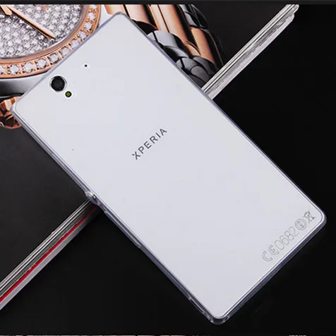 DYG, прозрачный силиконовый чехол для Xperia Z для sony Xperia Z L36H C6603 C6602, мягкий силиконовый чехол, Ультратонкий чехол из ТПУ