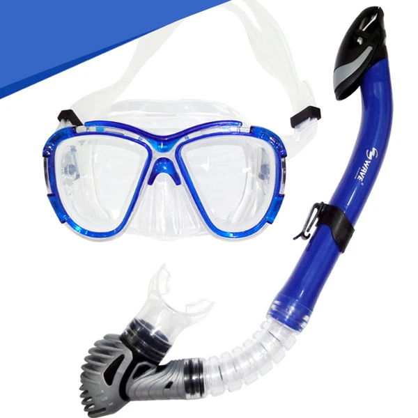 H451 подводное плавание Combo простые очки для близорукости полное сухое оборудование для подводного плавания - Цвет: E