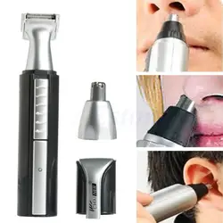 Micro Touch Max личный Нос волос съемный триммер бритва-триммер перезаряжаемые ЕС plug 13,5 см x 2,7 см 220-240 в 50-60 Гц