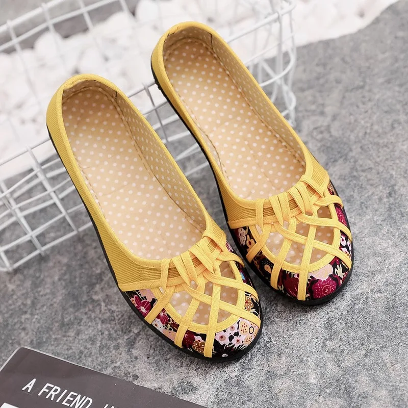 

Women's Sneakers canvas Shoes 2019 New Vulcanized Ladies Breathable Casual Footwear non slip sneakers falt walking shoes