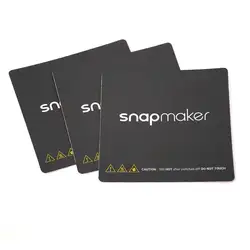 3 шт. Snapmaker 3d принтер наклейка для платформы для SnapMaker 3d принтер Наклейки Листы