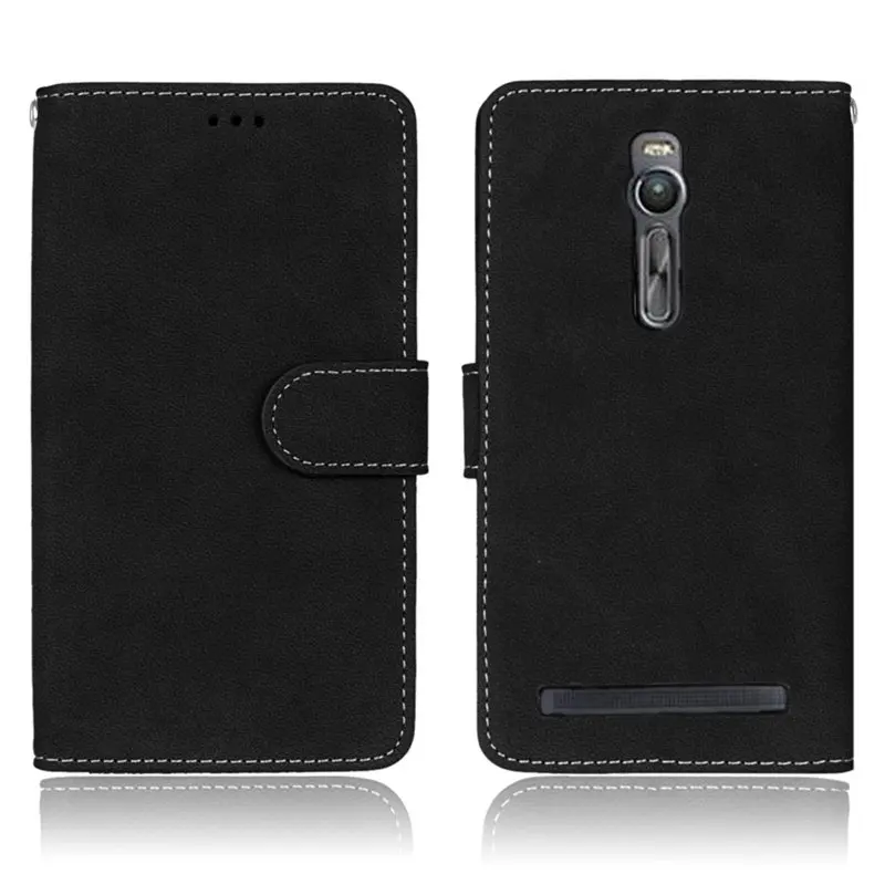 For ASUS Z00AD Case Cover Flip PU Leather Phone Case For Asus Zenfone 2 ZE550ML ZE551ML ZE550 ZE551 ZE 550 551 ML 550ML 551ML (3)