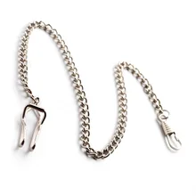 100 шт./лот, горячая Распродажа, высококачественные карманные часы на цепочке из сплава, поясная цепочка, аксессуары для часов,, 4 цвета