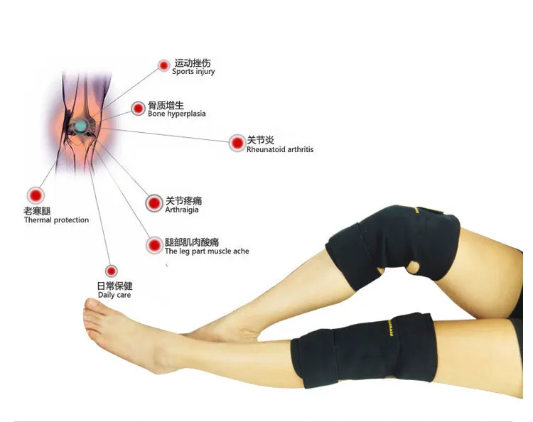 Heat kneepad warm rheumatoid arthritis old cold legs knee massage