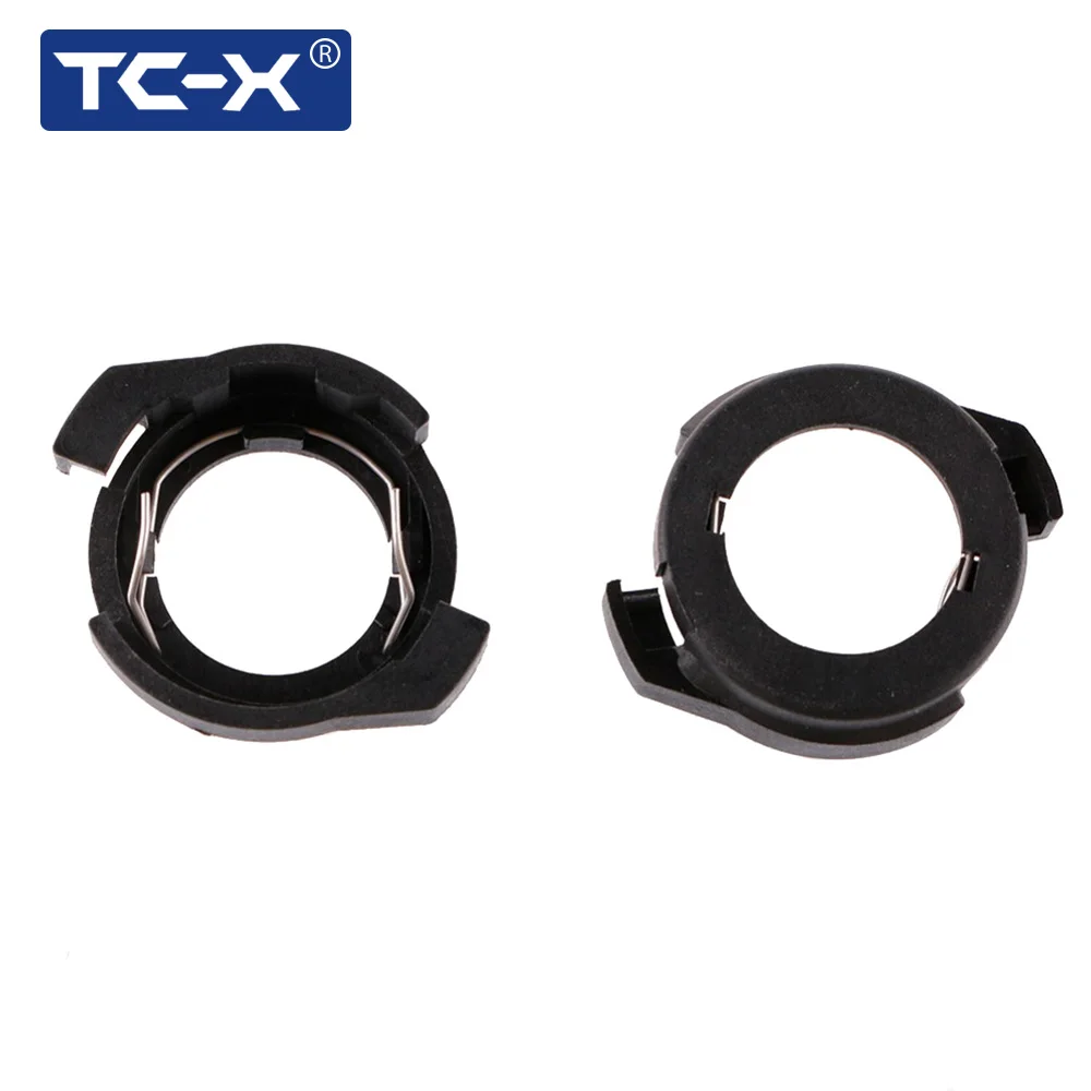

TC-X For Ford Kuga 2 Pieces H7 LED Headlight Bulbs Holder Adapter Base