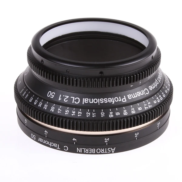 Чехол с креплением для Canon EF полнокадровая оправа Cine Lens CAN50/1 4 DSLR|dslr lens|lens dslrlens for canon