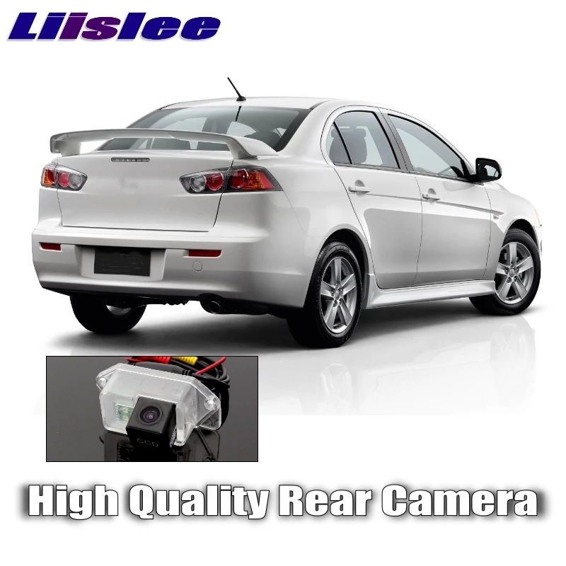 Автомобильная камера Liislee для Mitsubishi Lancer EX / Evolution X 9 2007 ~ 2017 заднего вида высокого
