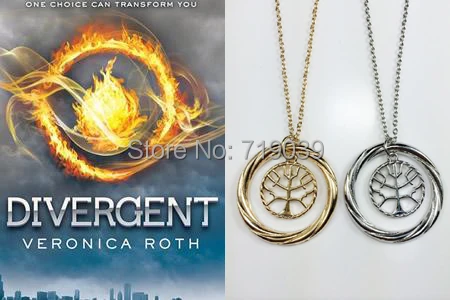

20pcs/lot Wholesale Fashion Jewelry Hot Divergent necklace The original Divergent inspired Amity the peaceful tree necklace