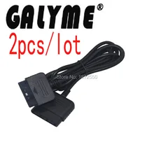 2 шт./лот черный цвет игры ручной Удлинительный кабель контроллера водонепроницаемый шнур провода подходит для SonyPlaystation PS 2 Play Satation консольный кабель