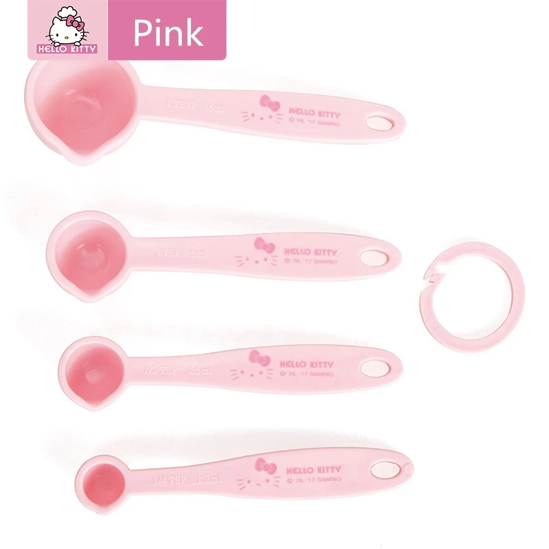 Мерные ложки чашки набор hello kitty мультфильм пластик Кухня Мерная ложка лопатка