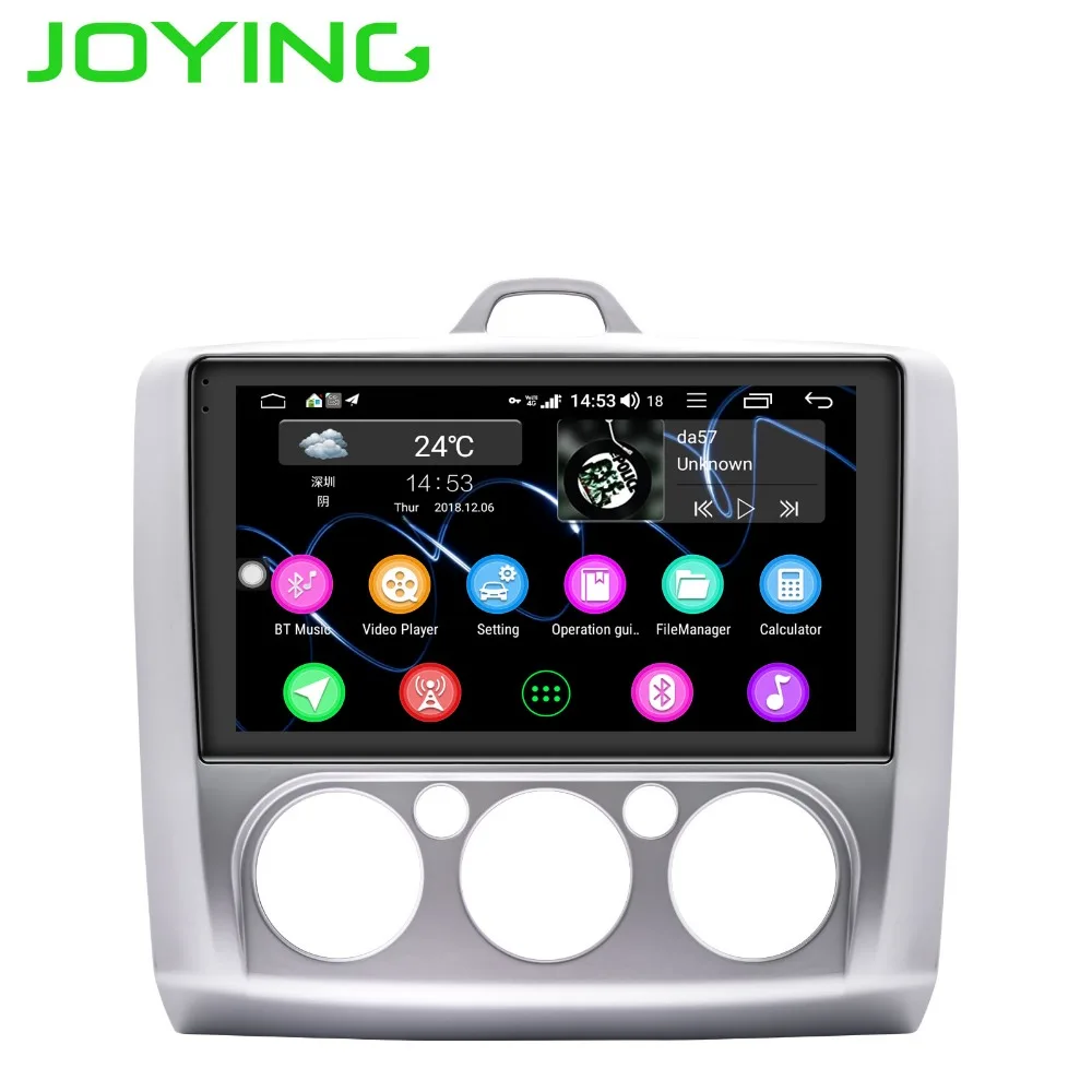 

JOYING one din 9" car radio Android 8.1 Octa Core 4GB IPS screen support 4G/SWC/Fast Boot GPS head unit FOR Ford Focus 2005-2012