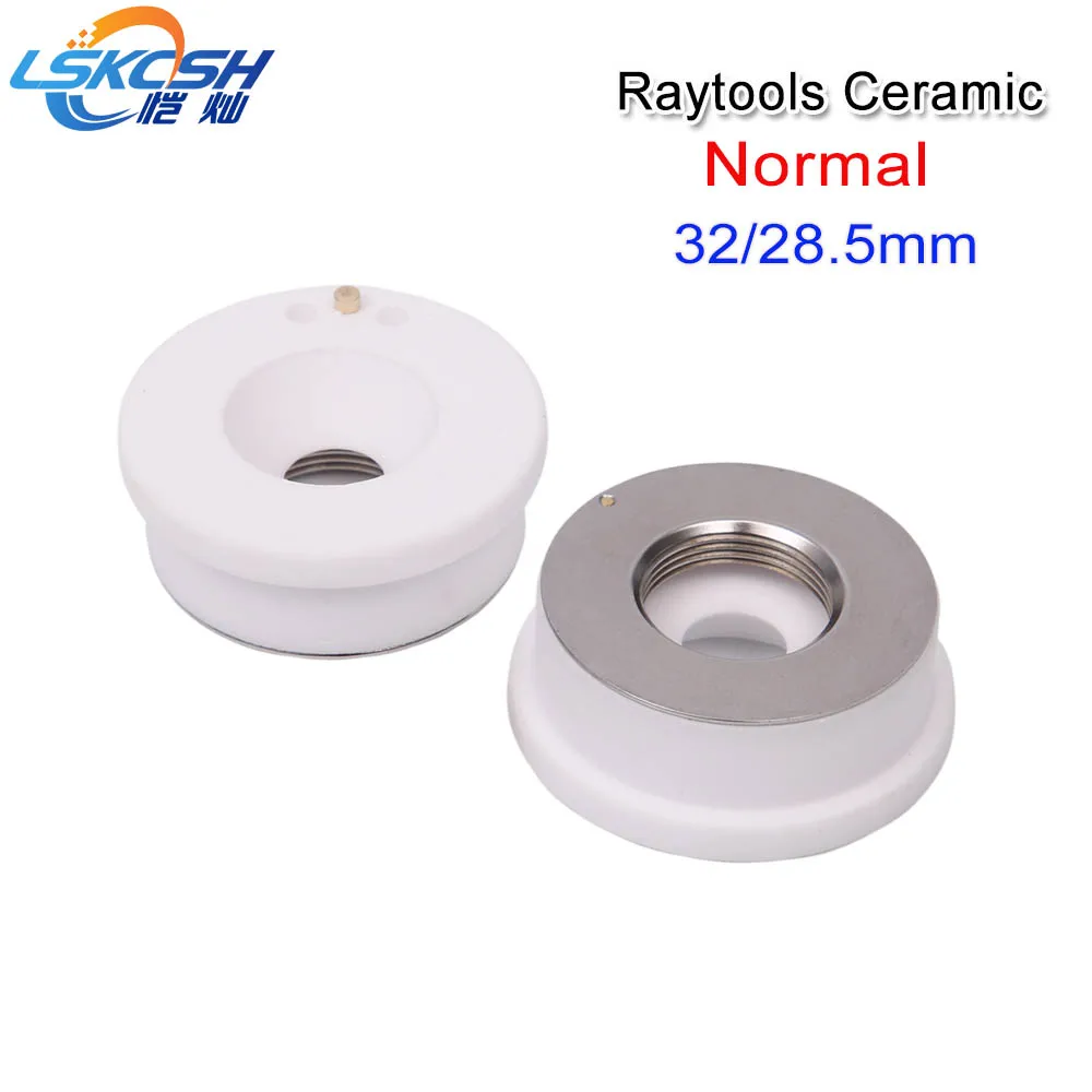 

LSKCSH Free shipping 28/32mm Precitec/WSX/Raytools ceramic laser nozzle holder ceramic part for Fiber Laser Cutting Machines