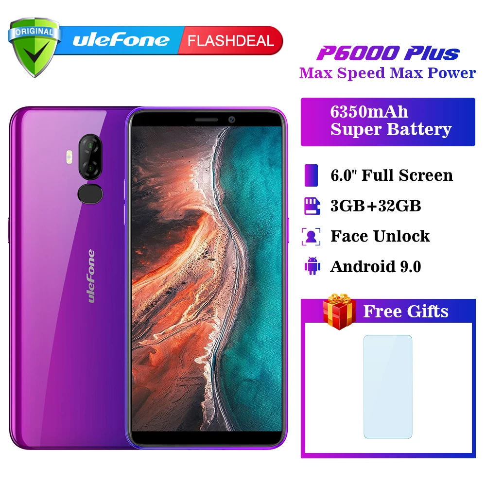 Ulefone p6000 plus аккумулятор