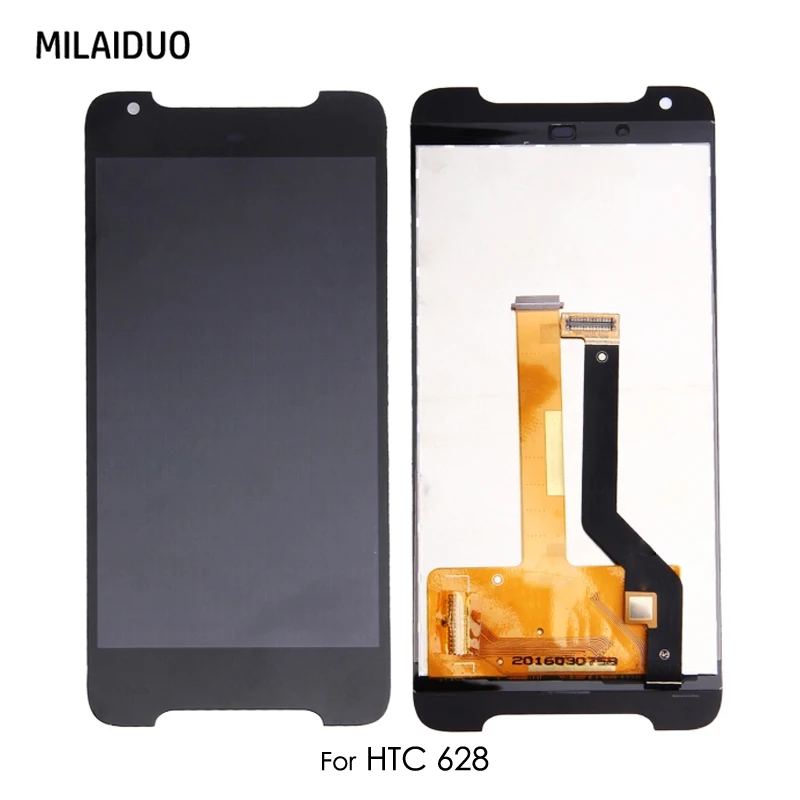 

LCD Display For HTC Desire 628 D628 Touch Screen Digitizer Assembly Replacement Part Black No Frame 100% Tested 5.0