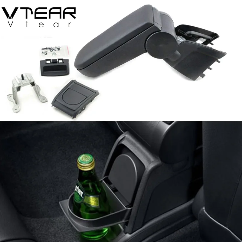 Кожаный подлокотник для Volkswagen VW Polo 2011 2017|interior accessories|armrest boxvw polo armrest |