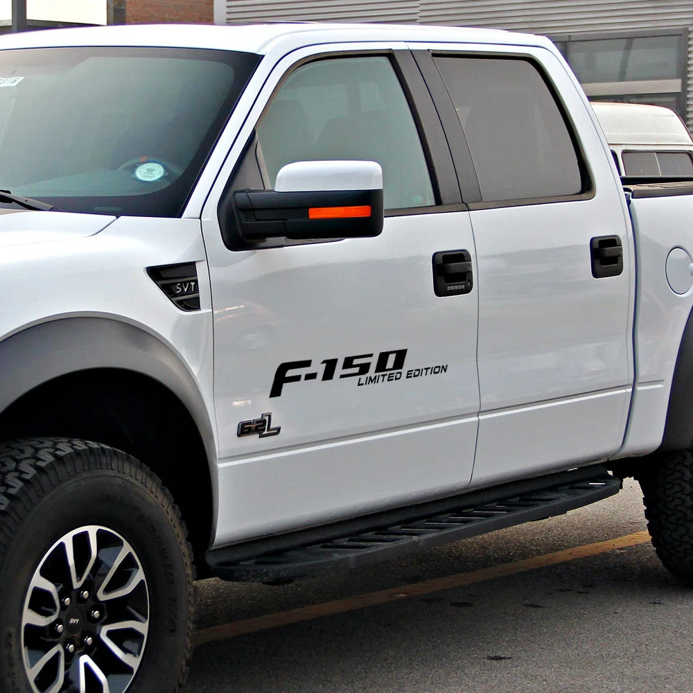 2019 FORD RAPTOR SVT F-150 RAPTOR SIDE DOOR VINYL GRAPHICS DECALS STICKERS PAIR