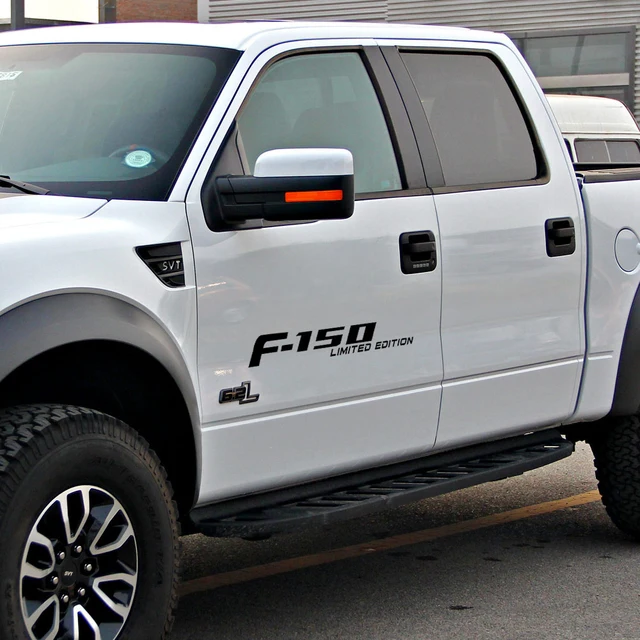 Reflective F 150 Performance Door Side Stripe Graphics Vinyl Decal