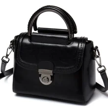 Новая Винтажная повседневная женская сумка из искусственной кожи, небольшая упаковка, женская простая сумка, женская сумка через плечо, сумка через плечо