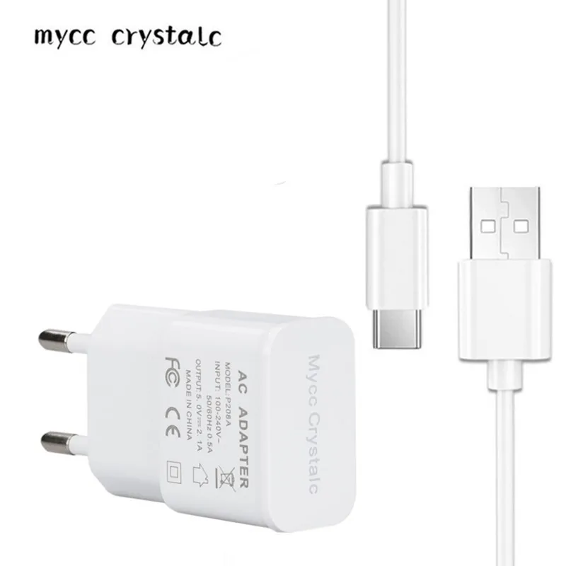 USB Type C Travel Wall Charger Adapter with USB Type C Cable For ZTE