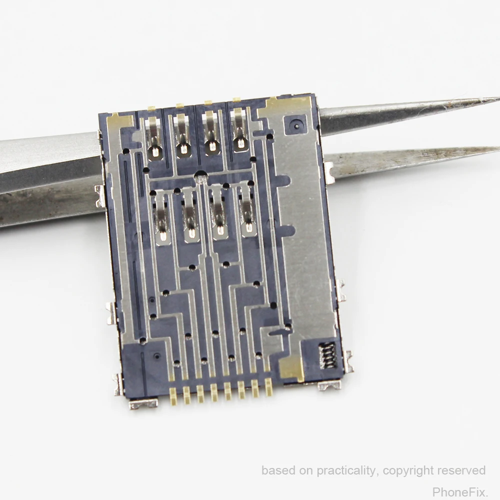Устройство для чтения Sim карт Samsung P7500 W899 W999 S5750 S5250 P6800 I8530|sim card reader holder|slot connectorsim holder