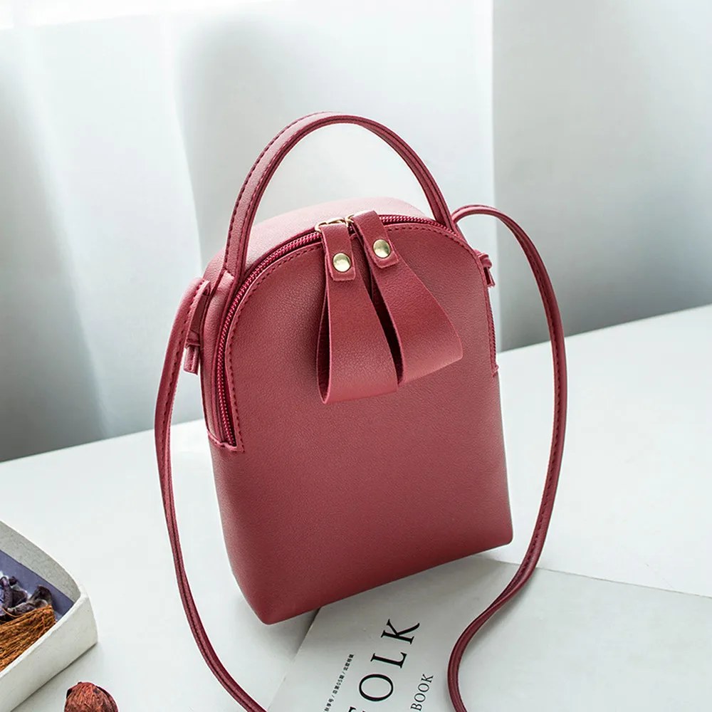 النساء Crossbody أكياس جديد أزياء صغيرة برشام الفتيات رفرف الإناث شرابة حقيبة ساع الأزياء الحلوى اللون بولسا Mensageiro 2019