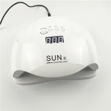 Sunx Сушилка для ногтей 54 Вт Светодиодный светильник для ногтей двойной свет быстрая сушка для отверждения гель-лака для ногтей маникюр 30 s 60 s с авто сенсорная машина инструменты