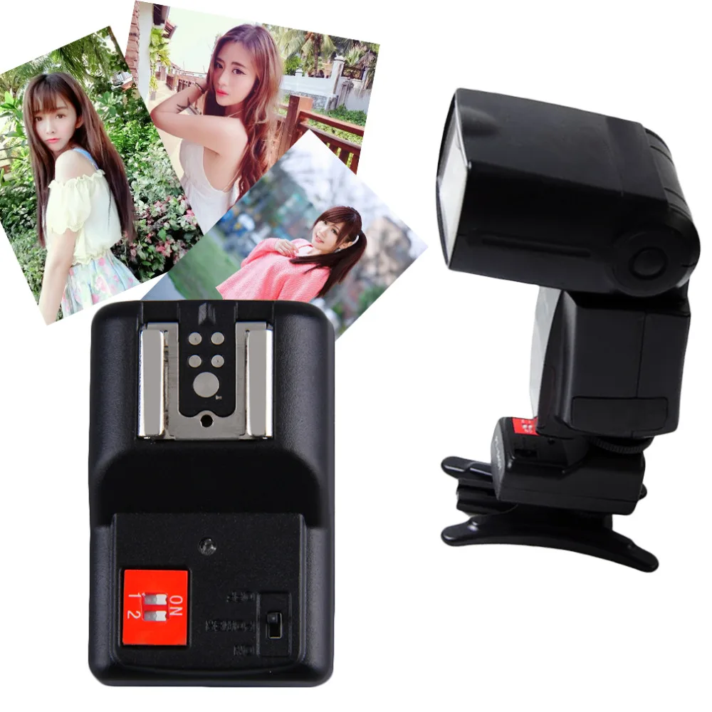 2017 High Quality PT 04GY 4 Channel Wireless Remote Speedlite Flash Radio Trigger Transmitter Hot Promotion