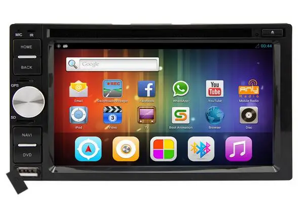 6 2 дюймовый Универсальный Android 8 1 автомобильный dvd плеер для Honda City 1997 2006 Odyssey/CRV/Fit