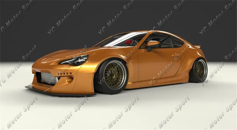GT86 FT86 ZN6 FRS BRZ ZC6 Greddy X Rocket Bunny Ver.2 Style Body Kit FRP (20)
