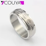 COUYA Fashion Big Rings for Women 5 Colors Red Green Orange Black Crystal Finger Ring Big Glass Stone Wedding Rings Jewelry