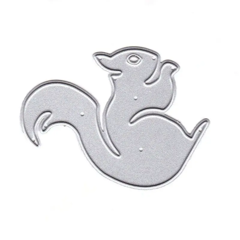 

Squirrel Metal Cutting Dies Stencil DIY Scrapbooking Album Stamp Paper Card Embossing Crafts Decor