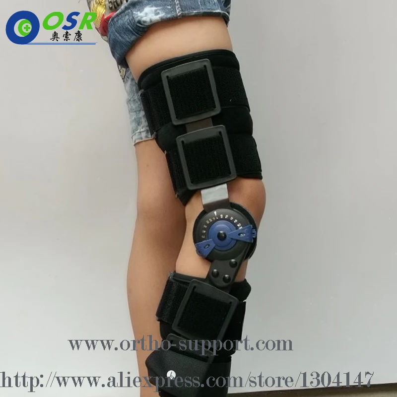 Kids knee brace with ROM adjustment AM‑DOSK‑Z/1R