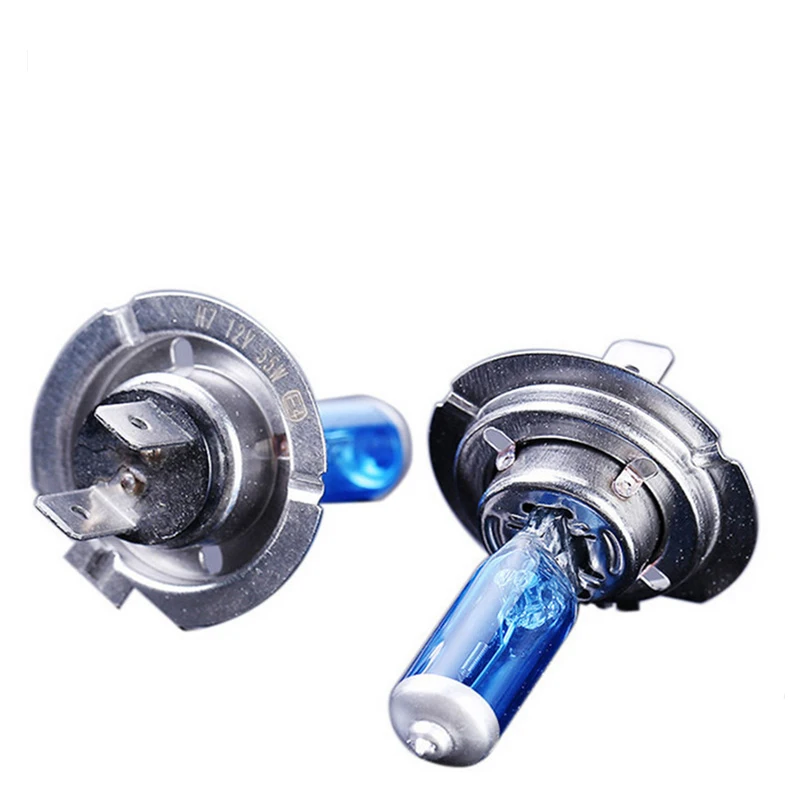 

2 pcs H7 55W Super Bright White Fog Halogen Bulb Car Head Lamp Light 12V Auto Car Styling H7 Led Car Light Source Parking