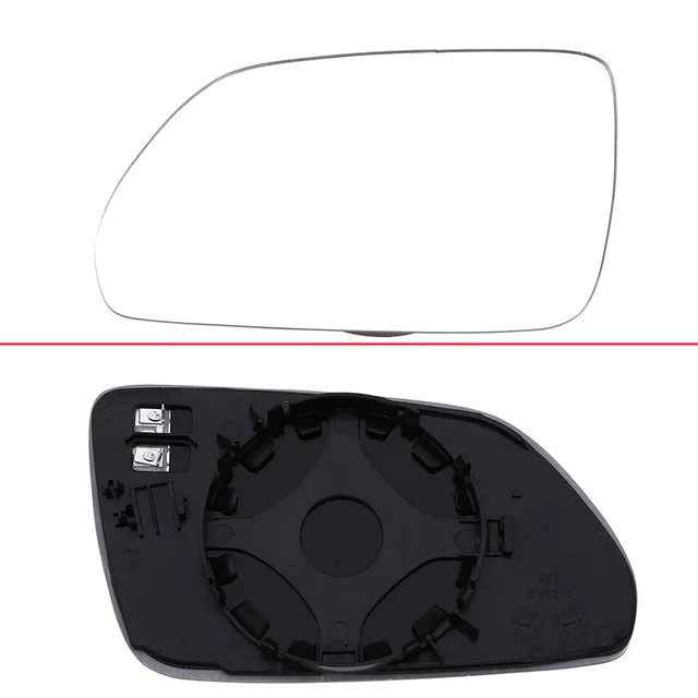 POSSBAY Car Side Door Heated Mirror Glass for VW Polo/Derby/Vento IND