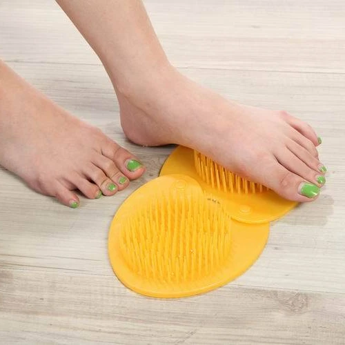 A Massage Brush Type Peach Foot Stimulate Acupoints Care Pad Relaxing Tendons Stress Relax Tool Health Therapy Body Leg Yoga 30ml activating messager oil for relaxing muscles and tendons activating collaterals dispelling cold improve sleep care oil