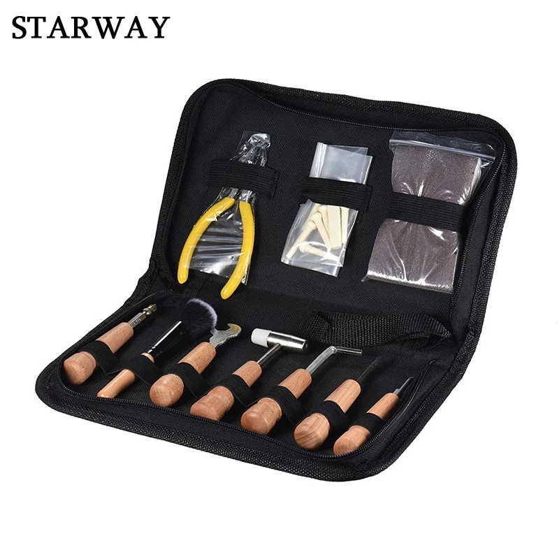 STARWAY 10 шт. набор чистящих средств для ремонта гитары включая молоток ключ